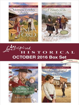 cover image of Harlequin Love Inspired Historical October 2016 Box Set